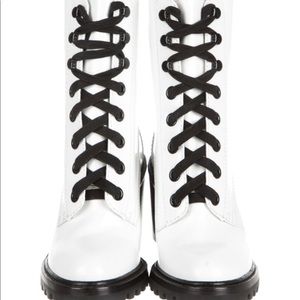 Marc Jacobs Ryder Mid Calf White Boots size 7